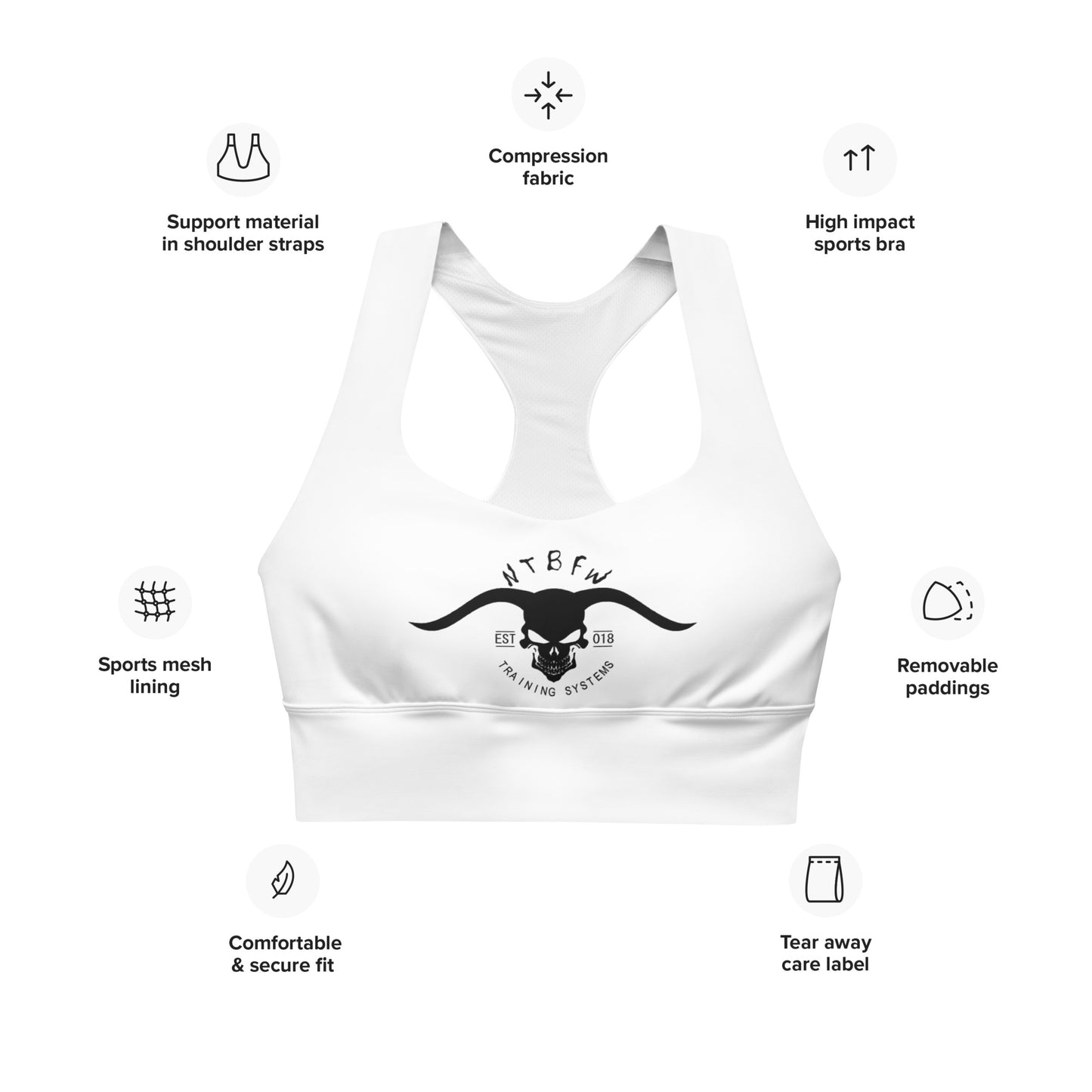 "NTBFW" Sports Bra