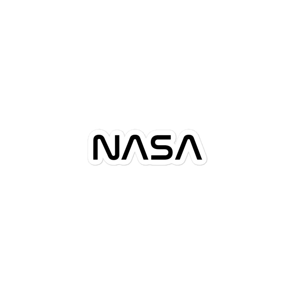 "NASA" Bubble-Free Sticker
