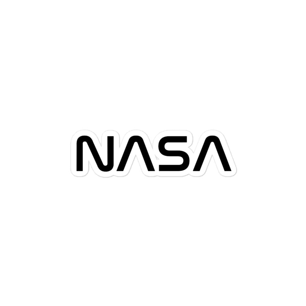 "NASA" Bubble-Free Sticker