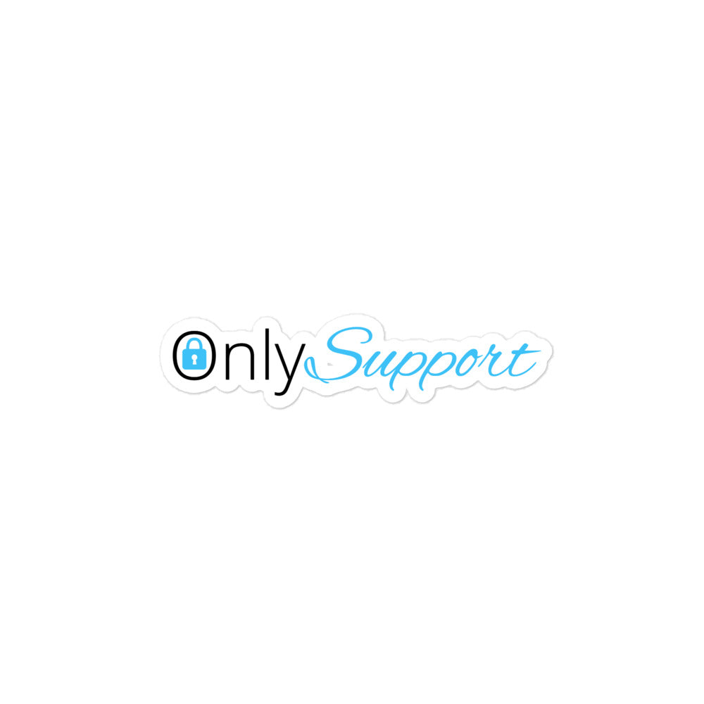 "OnlySupport" Bubble-Free Sticker