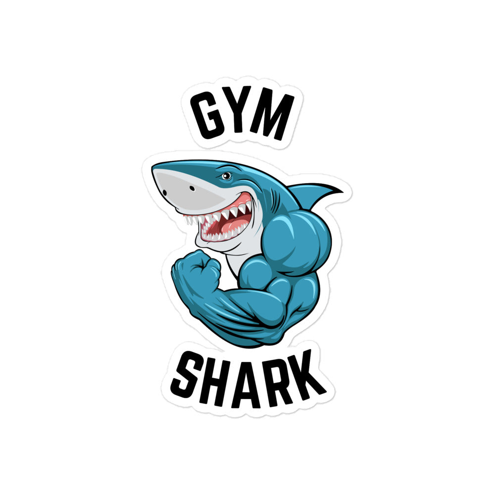 "Gym Shark" Bubble-free Sticker