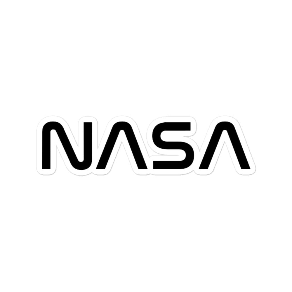 "NASA" Bubble-Free Sticker
