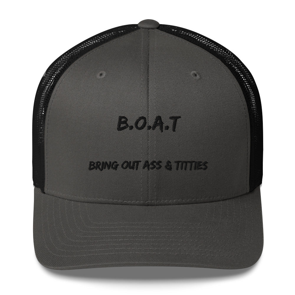 "BOAT" Trucker Cap