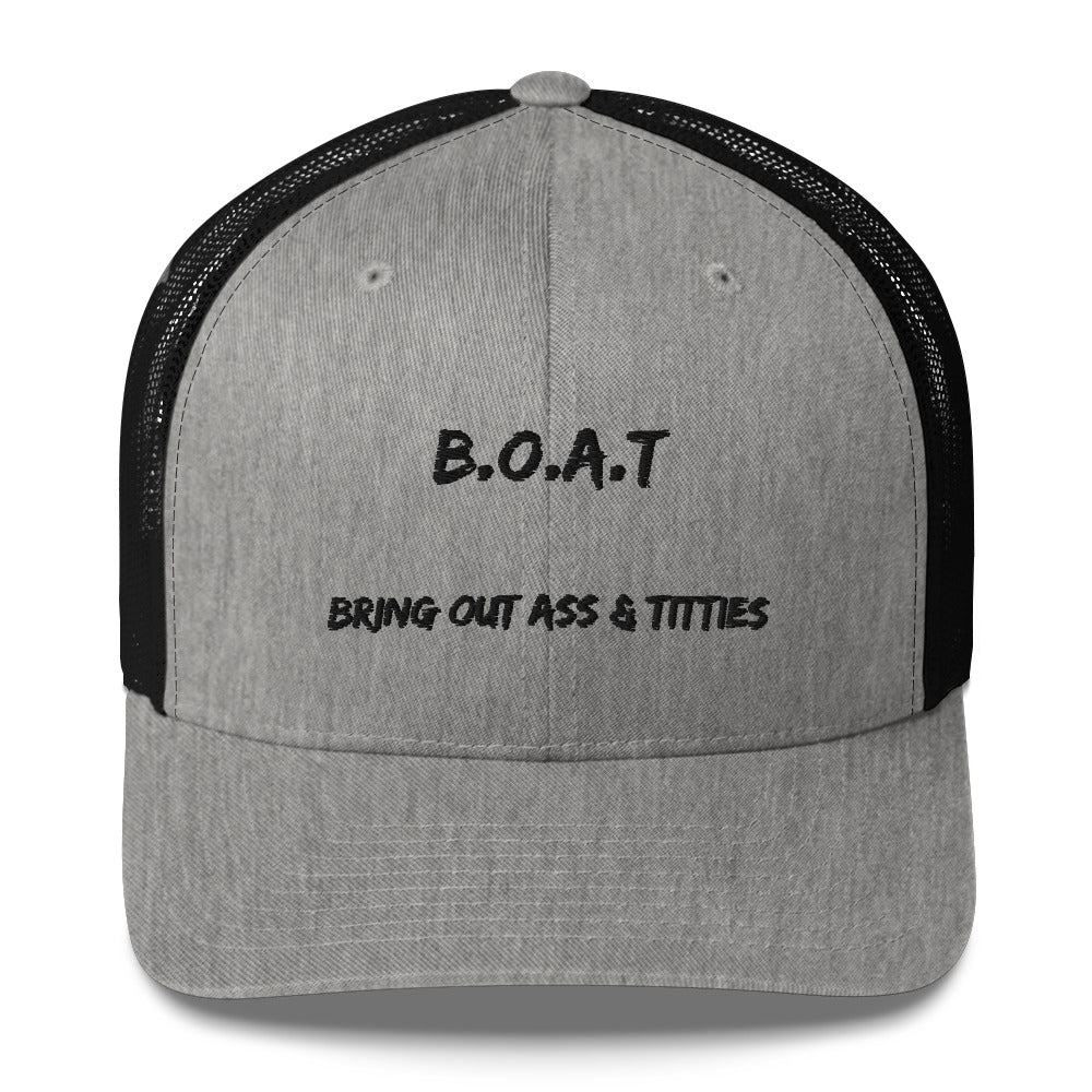 "BOAT" Trucker Cap
