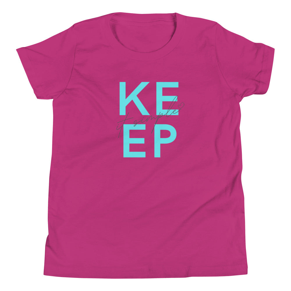 "Keep It Simple" Youth Short Sleeve T-Shirt