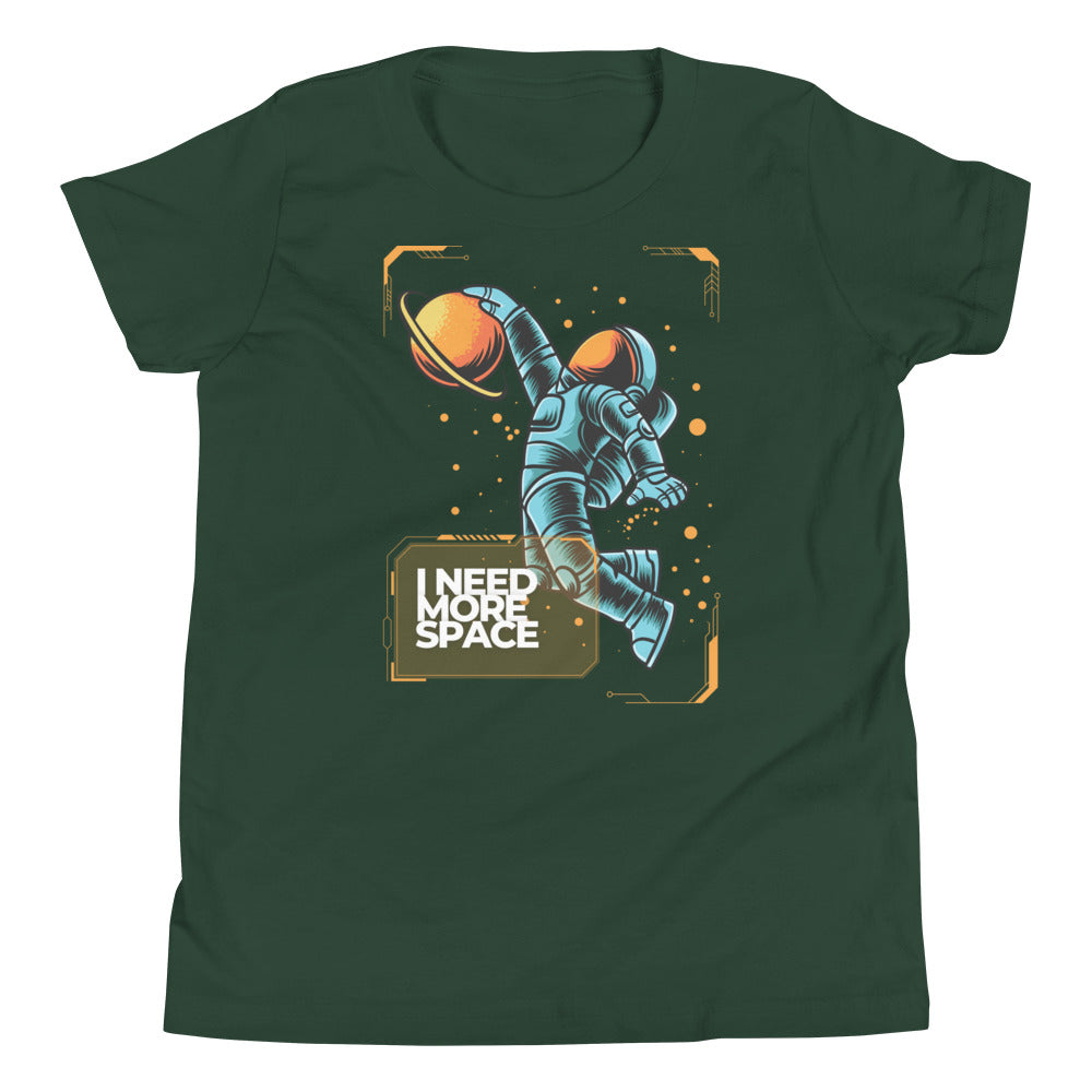 "Need More Space" Youth Short Sleeve T-Shirt