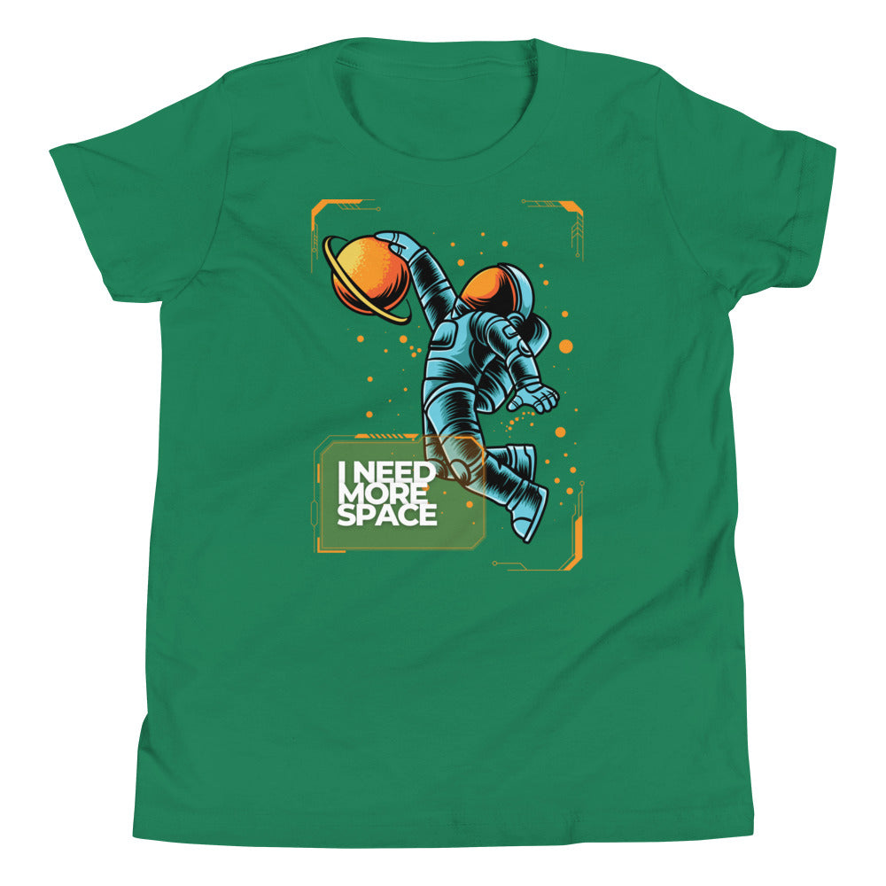 "Need More Space" Youth Short Sleeve T-Shirt