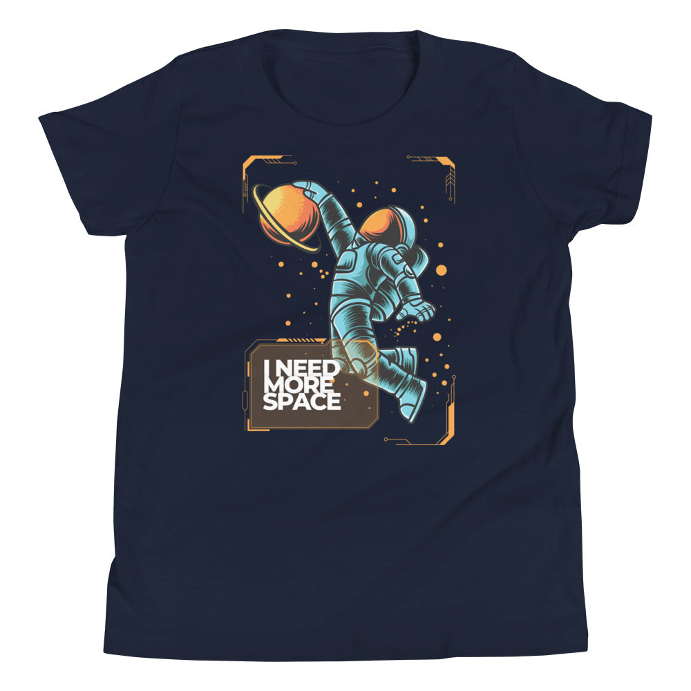 "Need More Space" Youth Short Sleeve T-Shirt