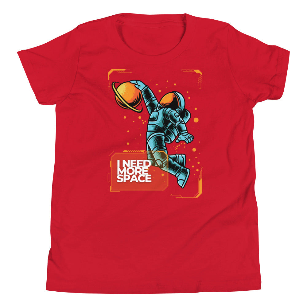 "Need More Space" Youth Short Sleeve T-Shirt