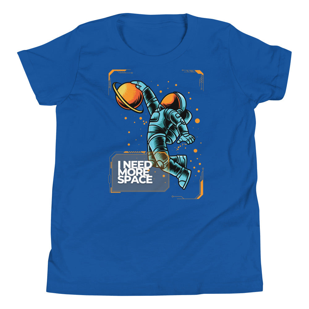 "Need More Space" Youth Short Sleeve T-Shirt