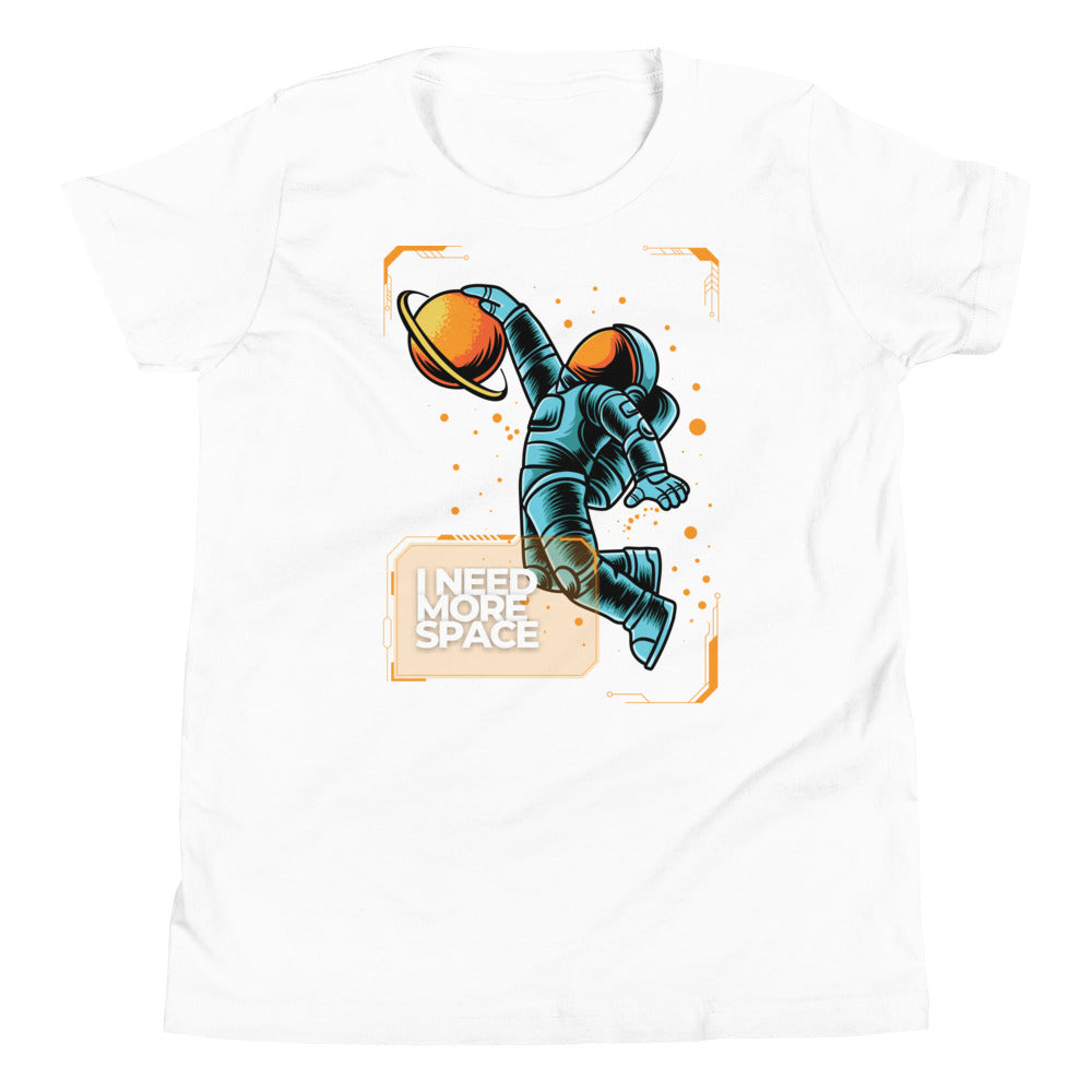"Need More Space" Youth Short Sleeve T-Shirt