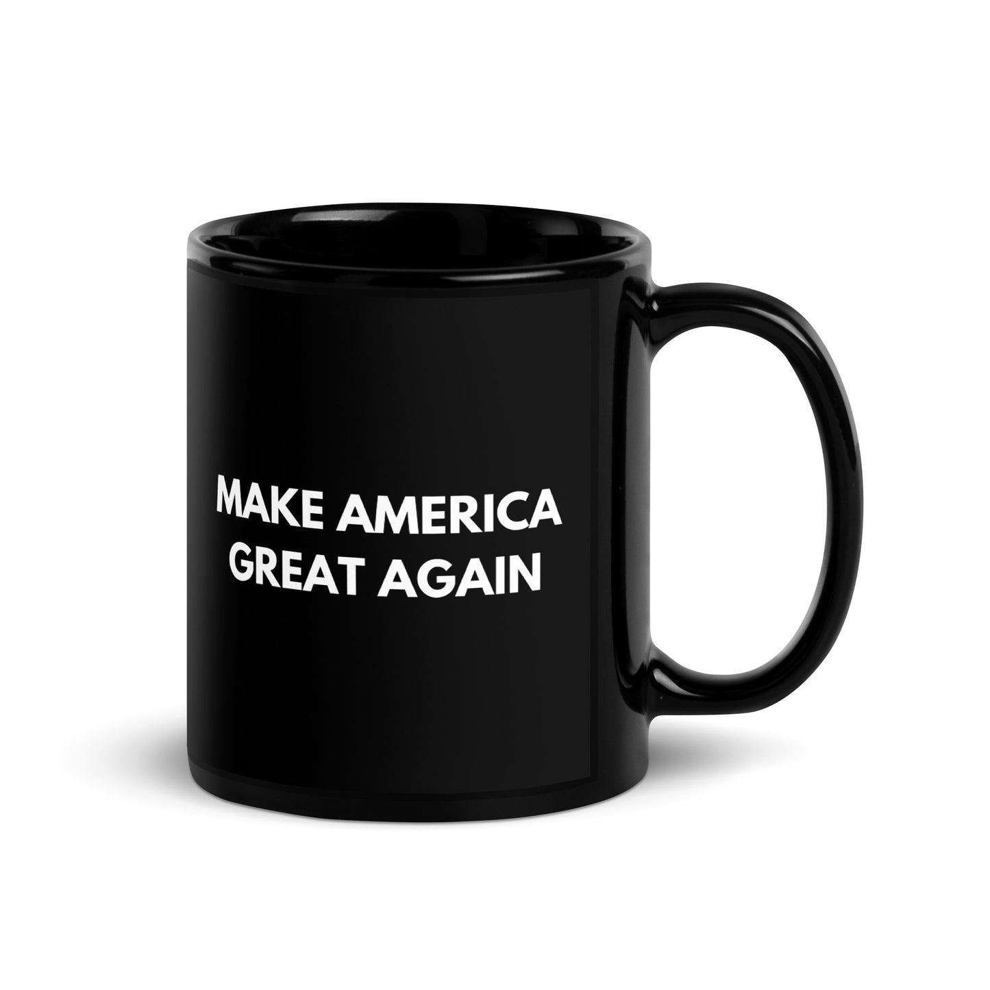 "MAGA" Black Glossy Mug