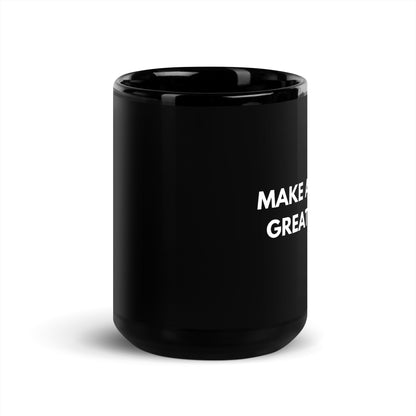 "MAGA" Black Glossy Mug