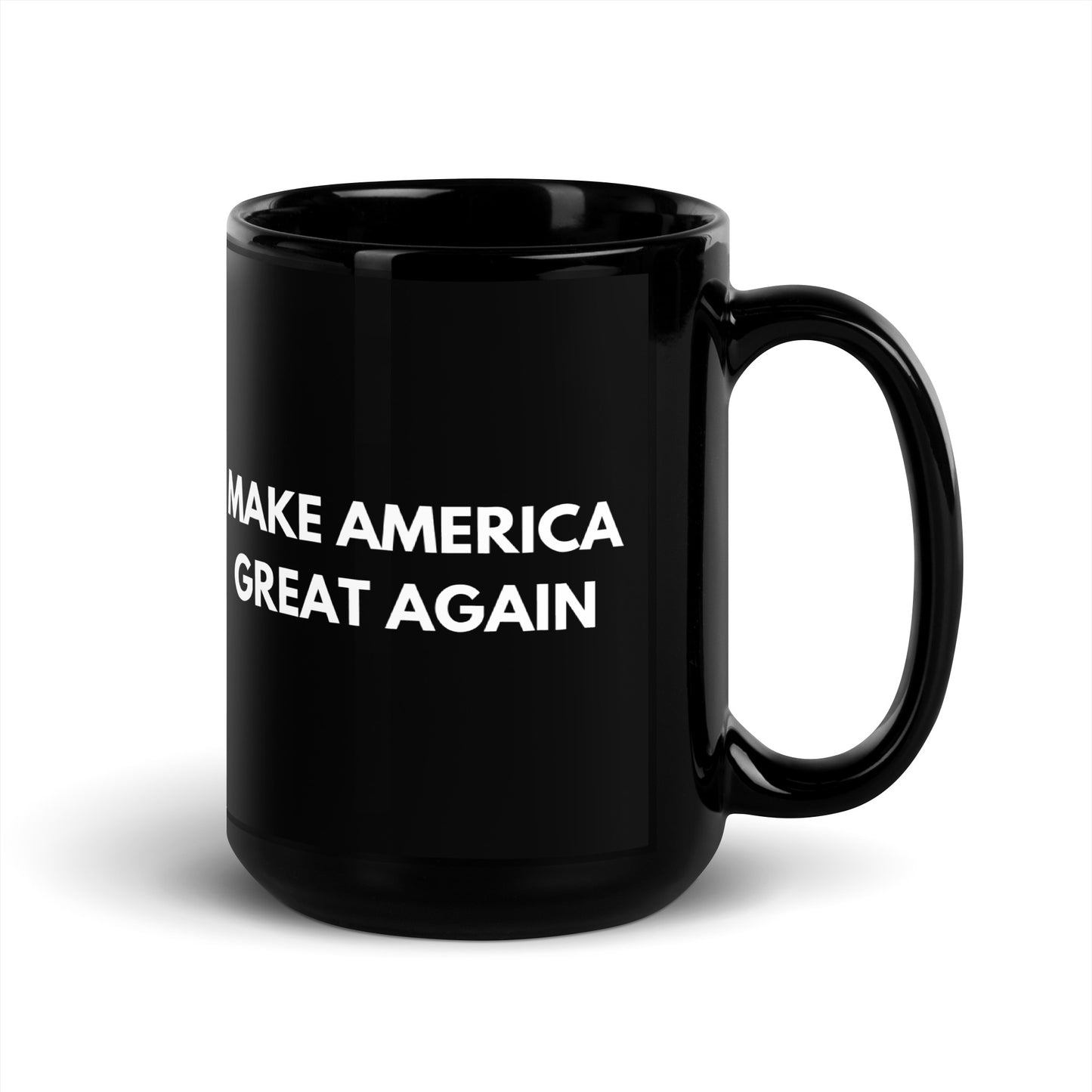 "MAGA" Black Glossy Mug