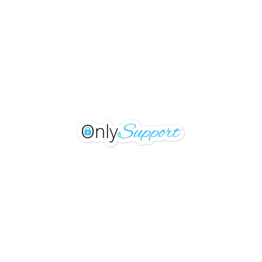 "OnlySupport" Bubble-Free Sticker