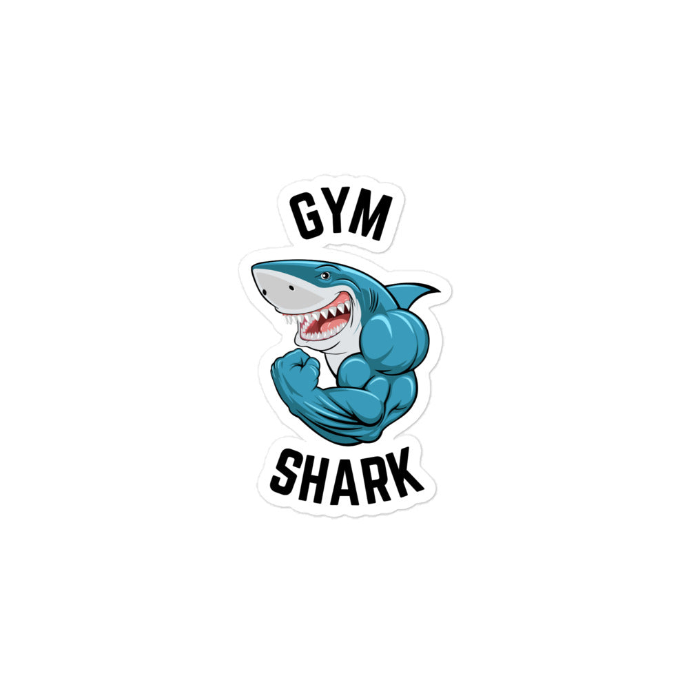 "Gym Shark" Bubble-free Sticker