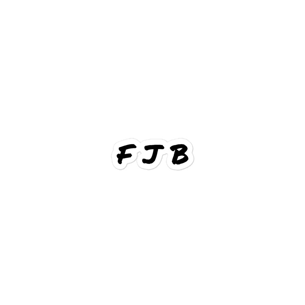 "FJB" Bubble-free Sticker