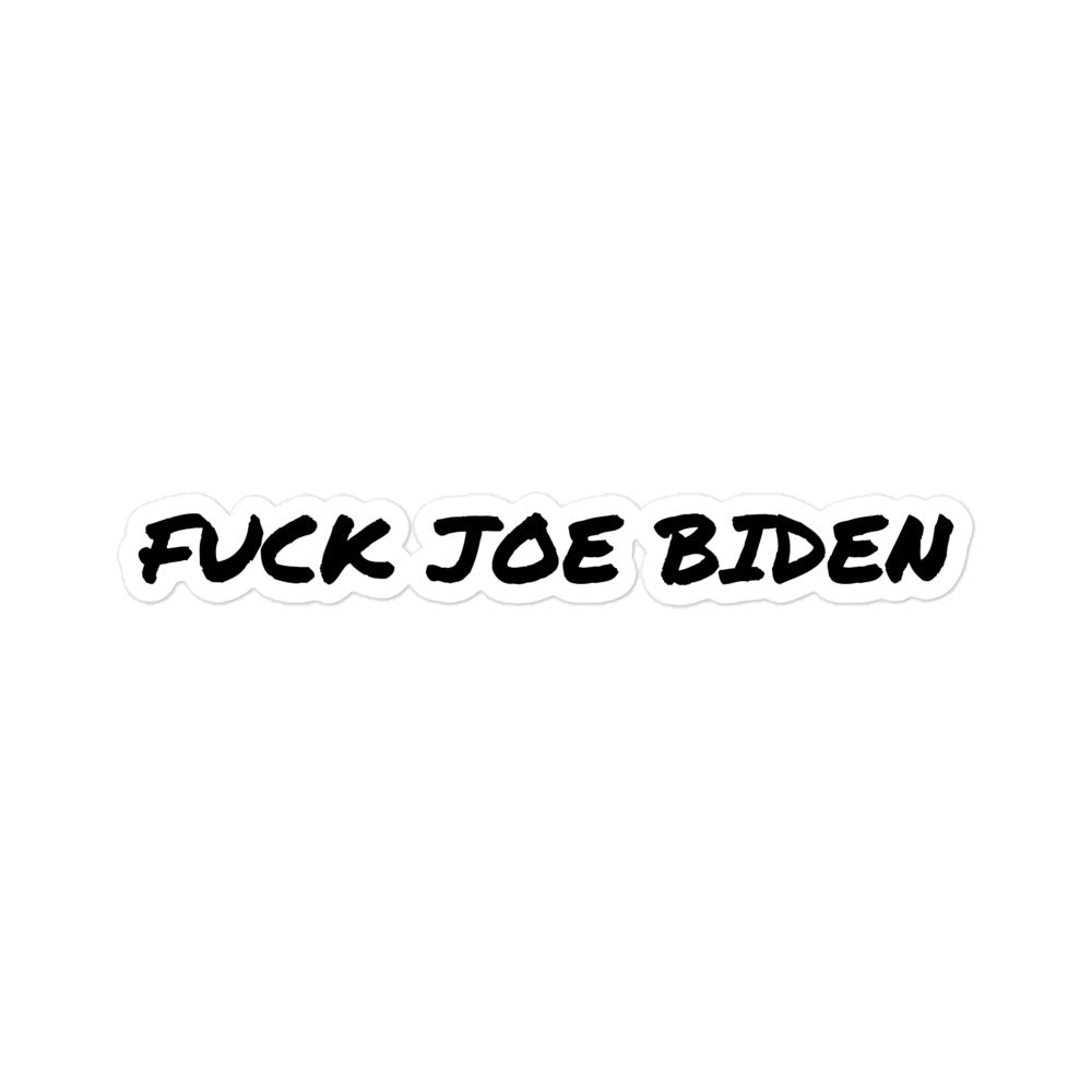 "Fuck Joe Biden" Bubble-free Sticker