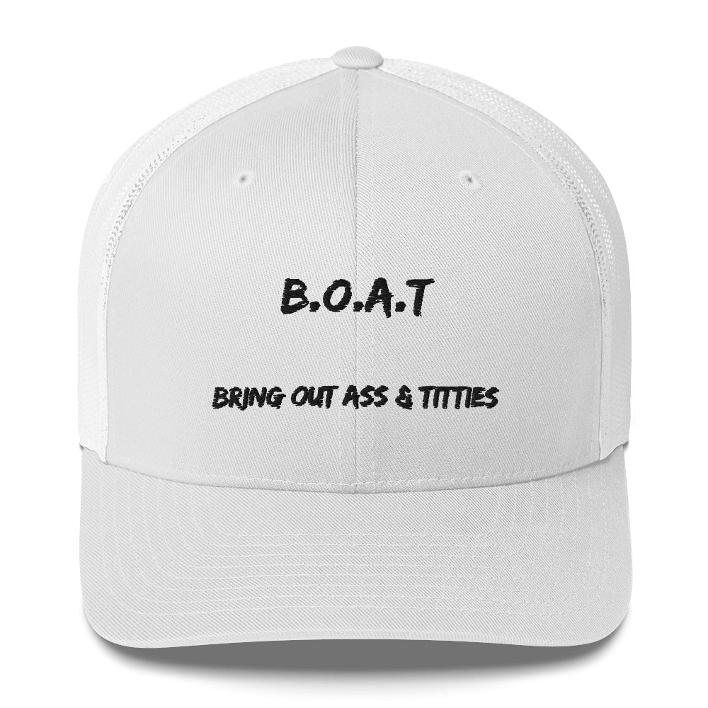 "BOAT" Trucker Cap