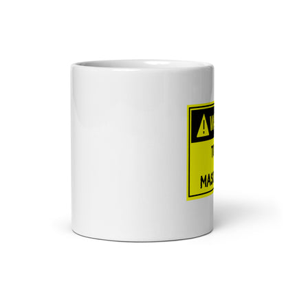 "Toxic Masculinity" White Glossy Mug