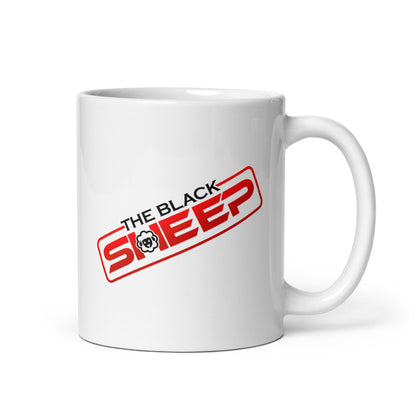 "The Black Sheep" White Glossy Mug