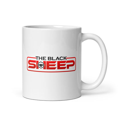 "The Black Sheep" White Glossy Mug