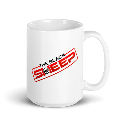 "The Black Sheep" White Glossy Mug