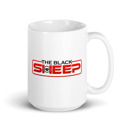 "The Black Sheep" White Glossy Mug