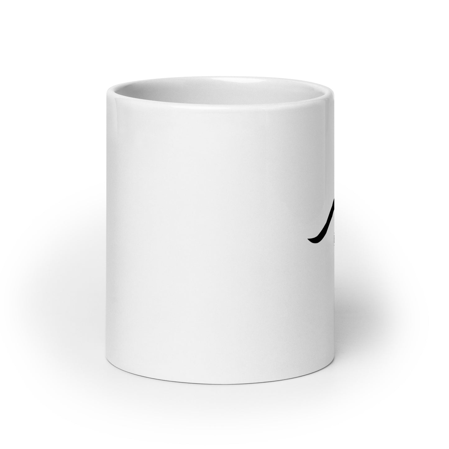 "NTBFW" White Glossy Mug